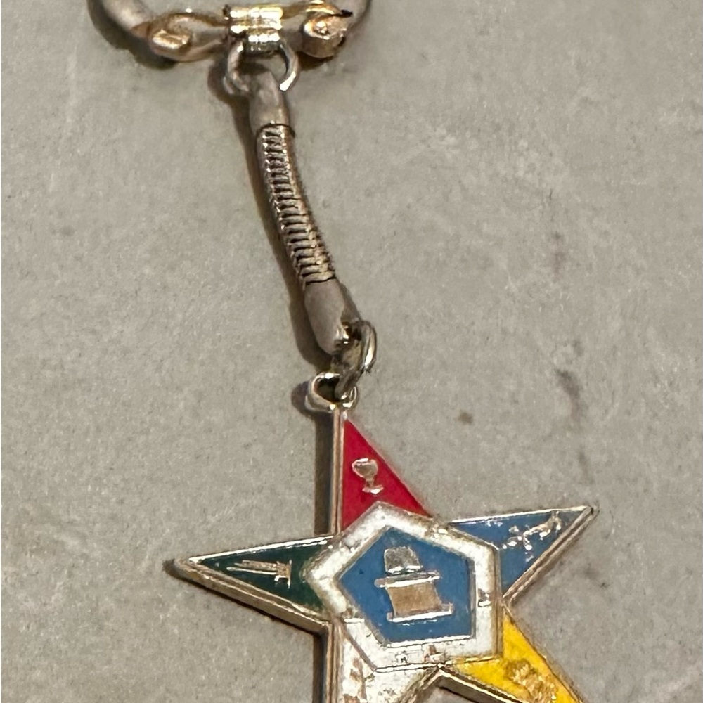 Masonic keychain